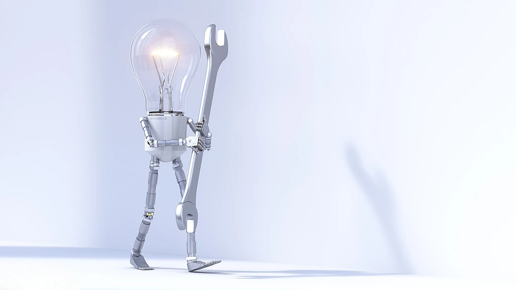 Eboostr light-bulb explorer character